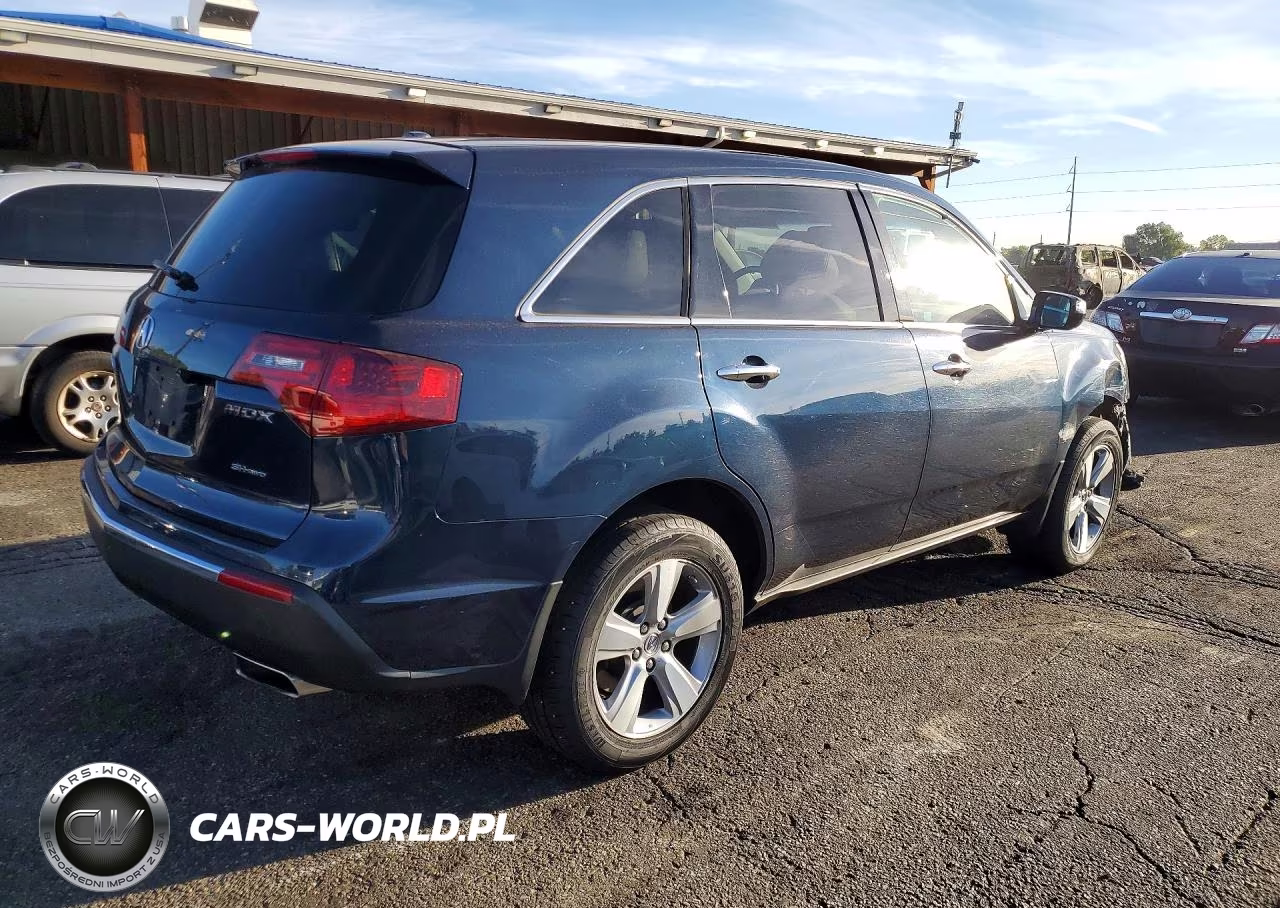 2012 Acura Mdx Technology VIN:2HNYD2H30CH524373 - 3