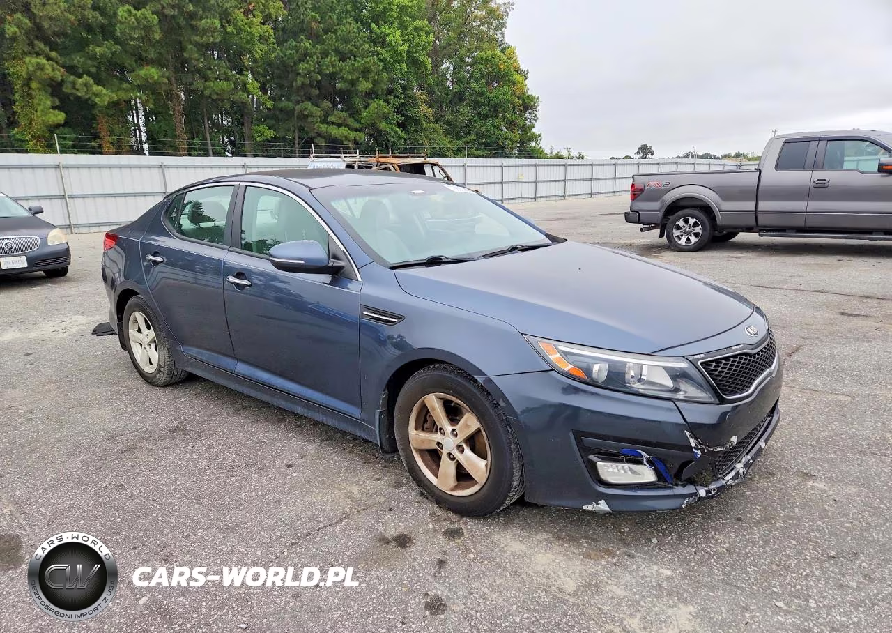2015 Kia Optima Lx VIN:KNAGM4A77F5602182 - 4