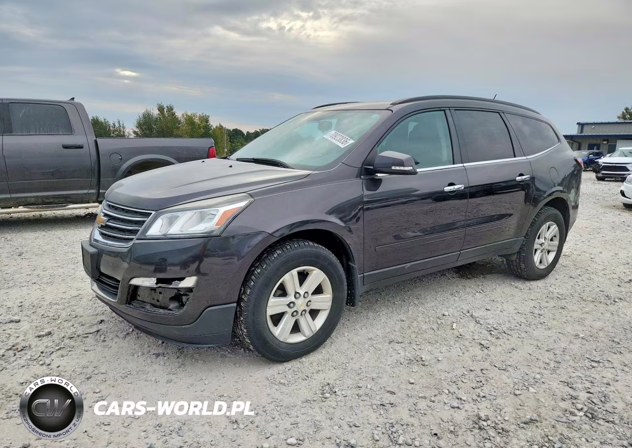 2014 Chevrolet Traverse Lt VIN:1GNKVGKD8EJ254535 - 1