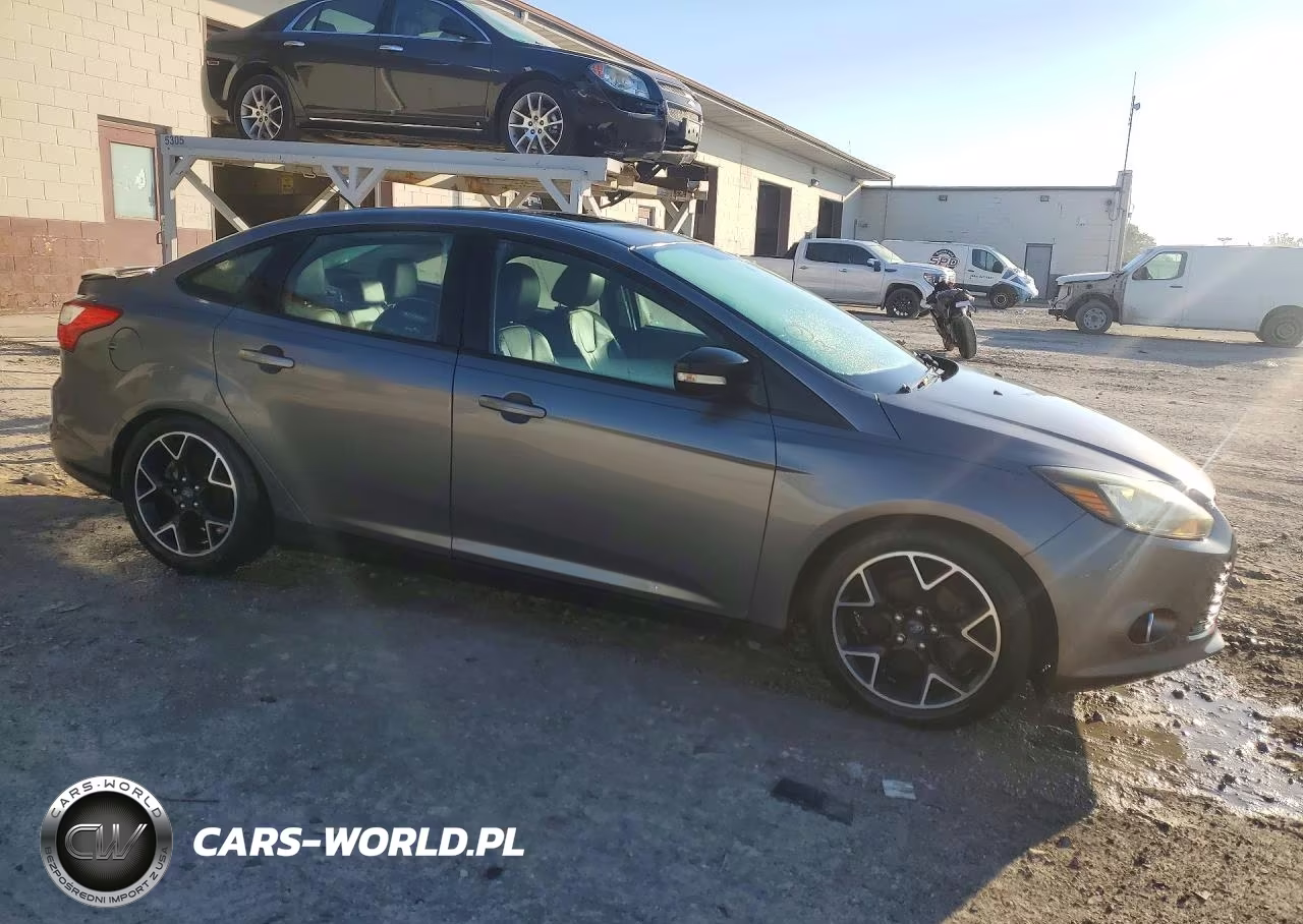 2014 Ford Focus Se VIN:1FADP3F20EL129231 - 4