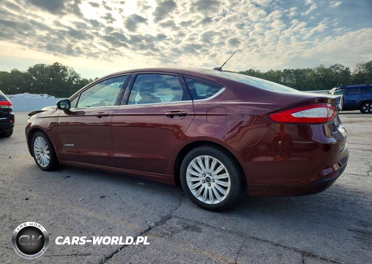 2015 Ford Fusion Se Hybrid VIN:3FA6P0LUXFR160406 - 2