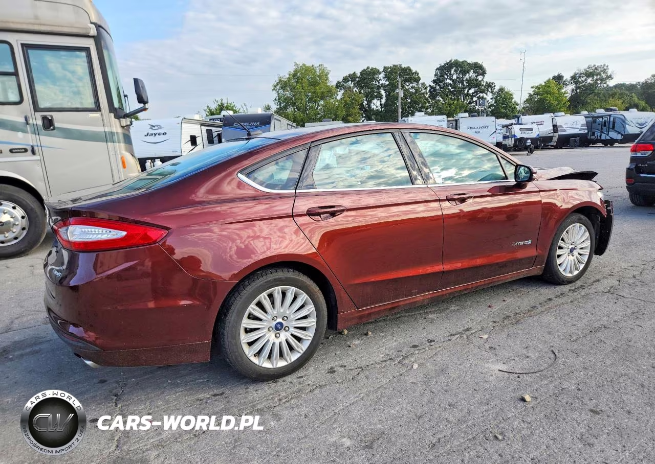 2015 Ford Fusion Se Hybrid VIN:3FA6P0LUXFR160406 - 3