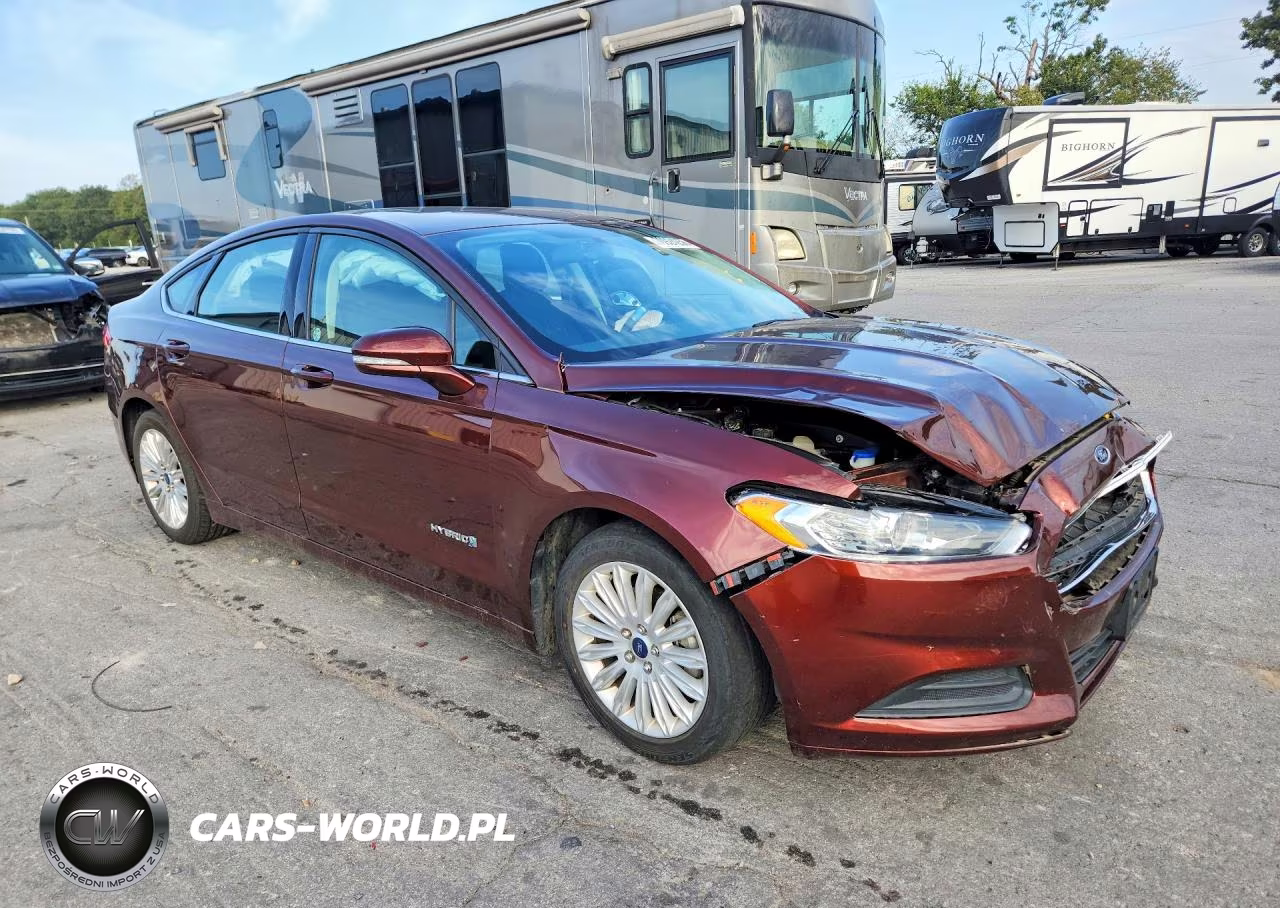 2015 Ford Fusion Se Hybrid VIN:3FA6P0LUXFR160406 - 4