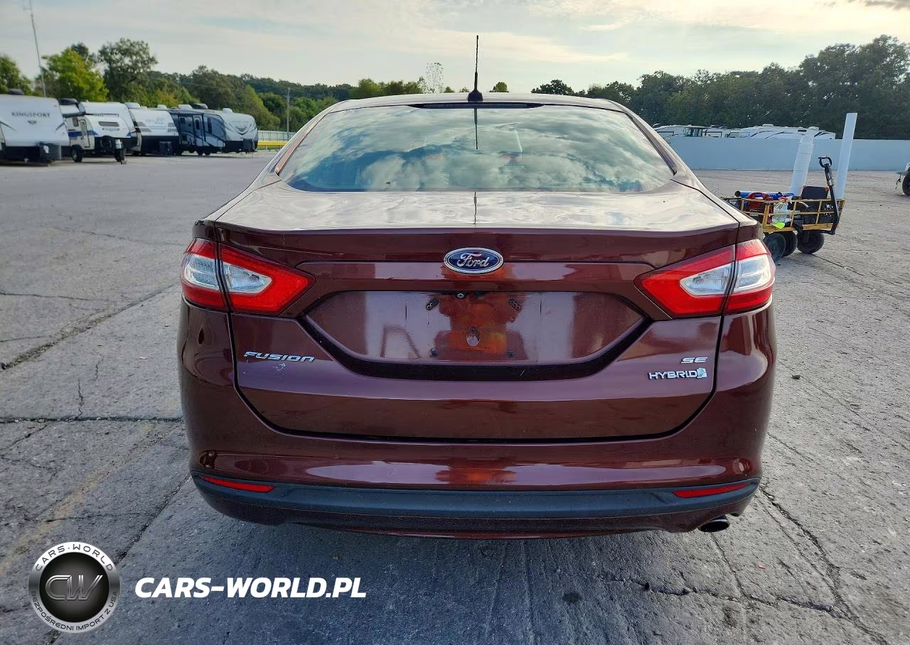 2015 Ford Fusion Se Hybrid VIN:3FA6P0LUXFR160406 - 6