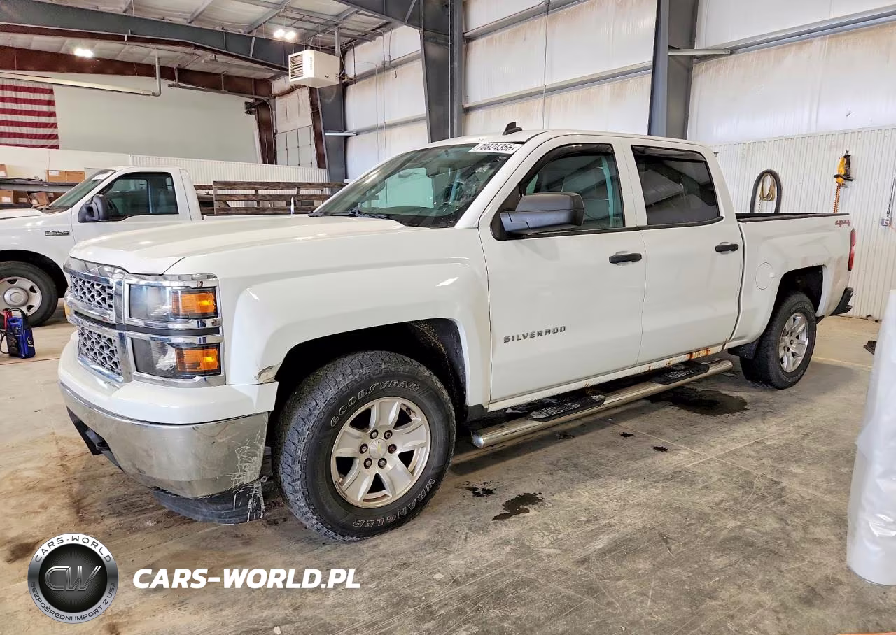 2014 Chevrolet Silverado K1500 Lt VIN:3GCUKREH4EG394491 - 1