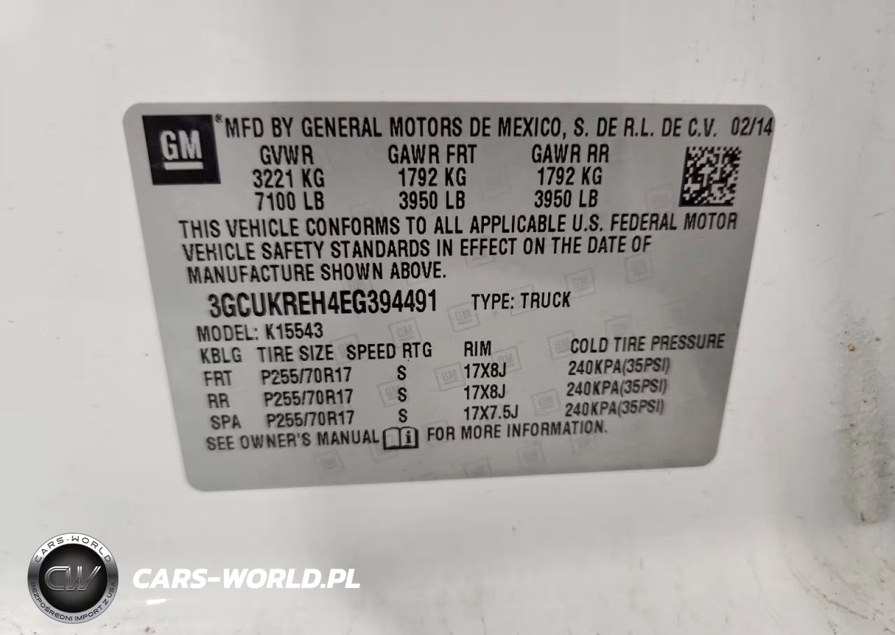 2014 Chevrolet Silverado K1500 Lt VIN:3GCUKREH4EG394491 - 12