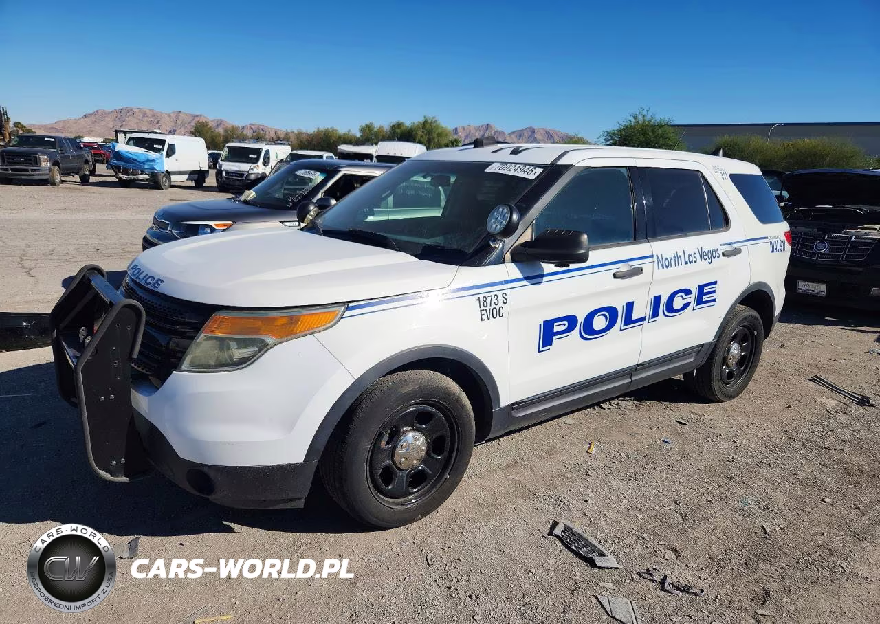 2014 Ford Explorer Police Interceptor VIN:1FM5K8AR4EGA75905 - 1