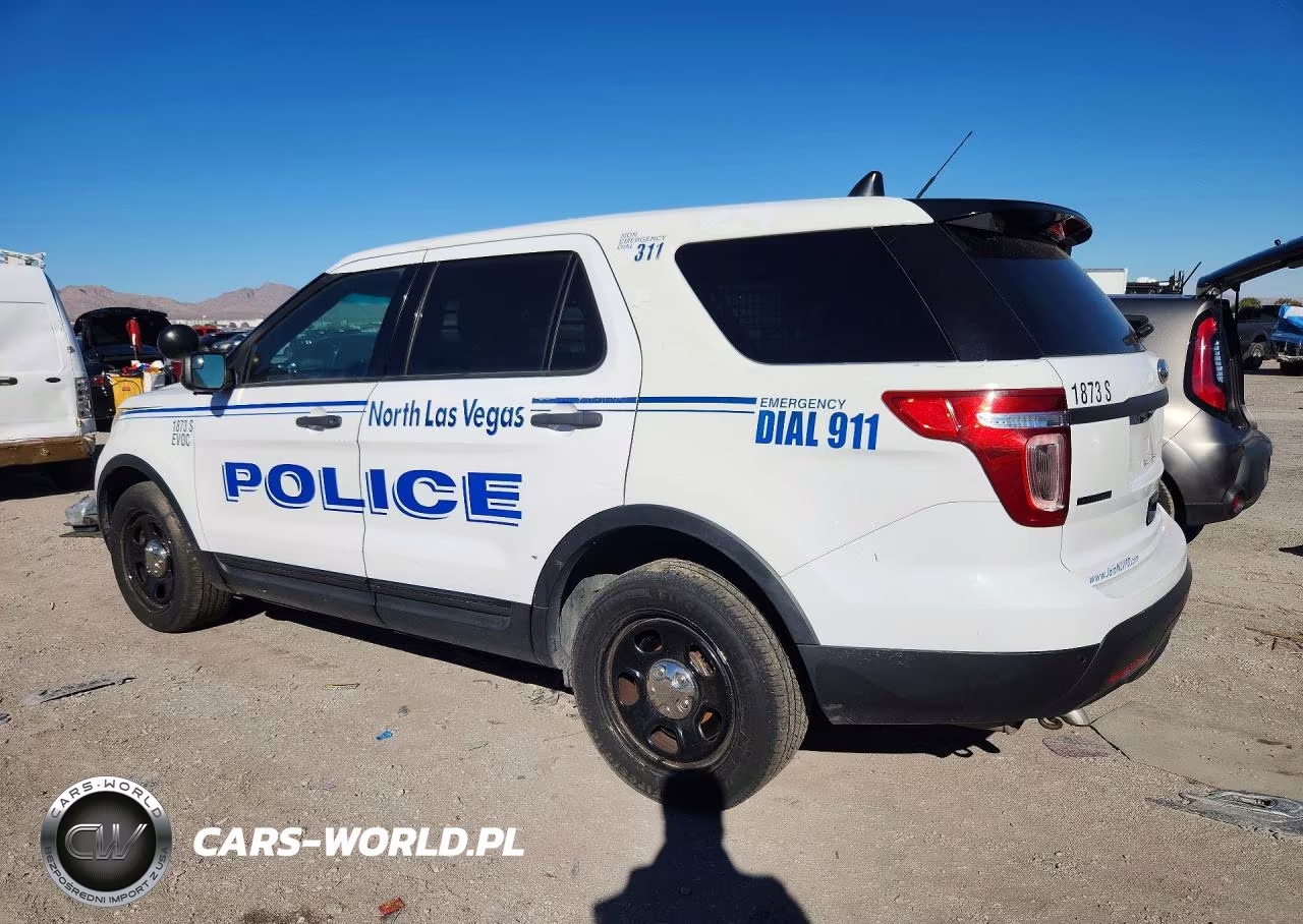 2014 Ford Explorer Police Interceptor VIN:1FM5K8AR4EGA75905 - 2