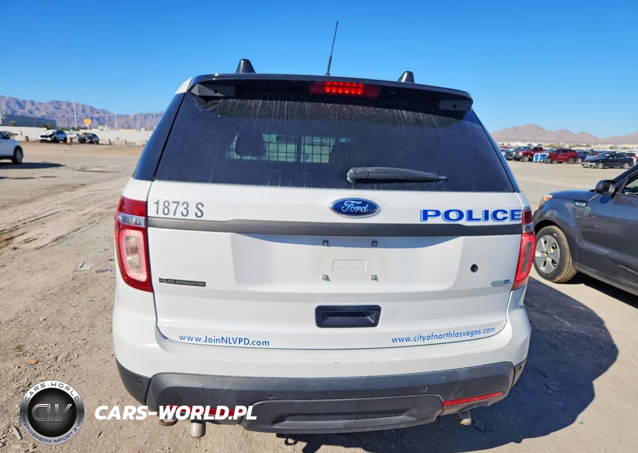 2014 Ford Explorer Police Interceptor VIN:1FM5K8AR4EGA75905 - 6