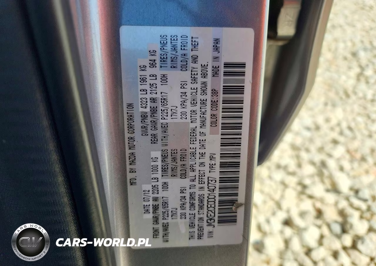 2013 Mazda Cx-5 Touring VIN:JM3KE2CE0D0140737 - 13