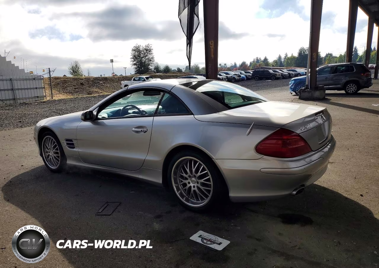 2003 Mercedes-Benz Sl 500R VIN:WDBSK75F53F022701 - 2
