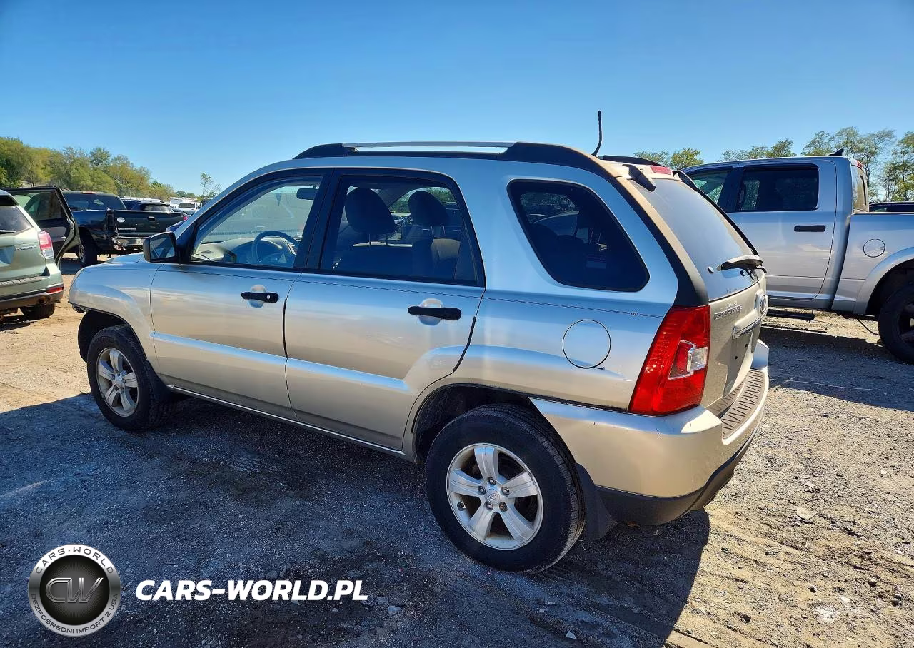 2009 Kia Sportage Lx VIN:KNDJF724097599398 - 2