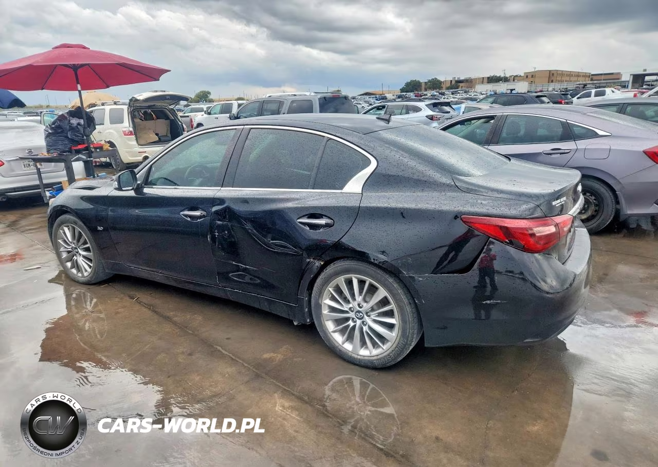 2018 Infiniti Q50 3.0T Luxe VIN:JN1EV7AP3JM350411 - 2