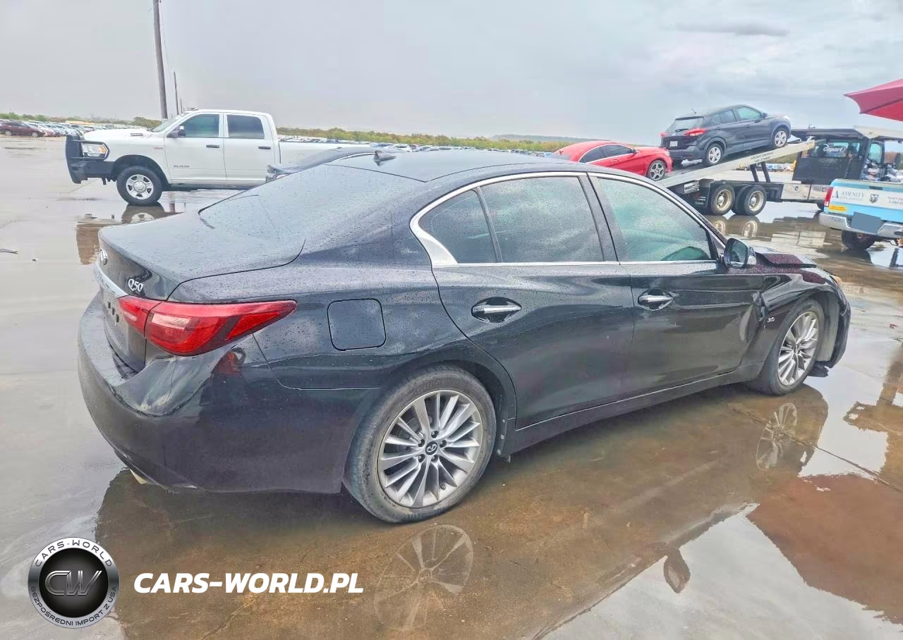 2018 Infiniti Q50 3.0T Luxe VIN:JN1EV7AP3JM350411 - 3