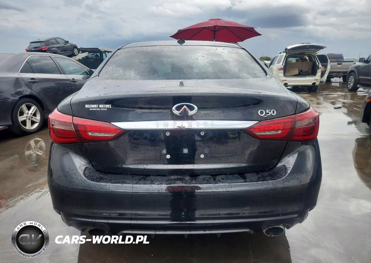 2018 Infiniti Q50 3.0T Luxe VIN:JN1EV7AP3JM350411 - 6