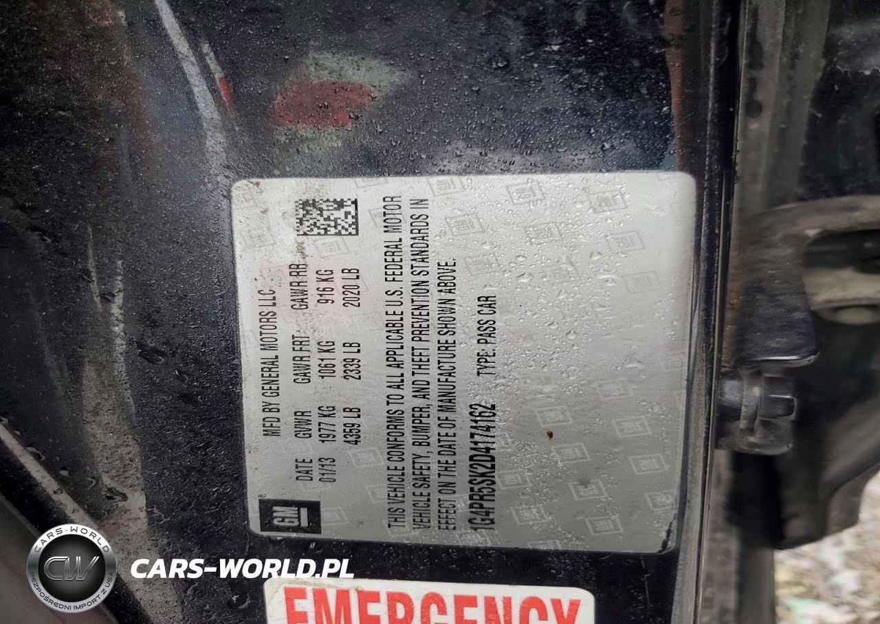 2013 Buick Verano Convenience VIN:1G4PR5SK2D4174162 - 12