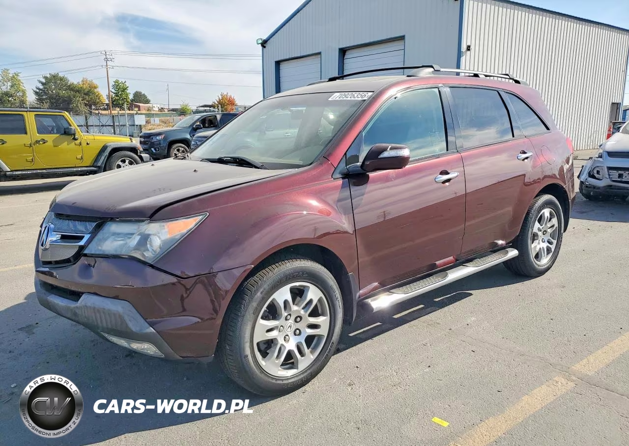 2007 Acura Mdx Technology VIN:2HNYD28417H502249 - 1