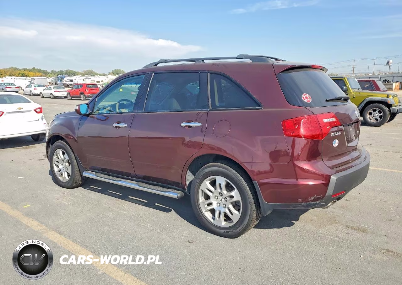 2007 Acura Mdx Technology VIN:2HNYD28417H502249 - 2
