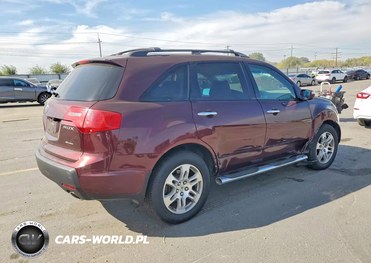 2007 Acura Mdx Technology VIN:2HNYD28417H502249 - 3