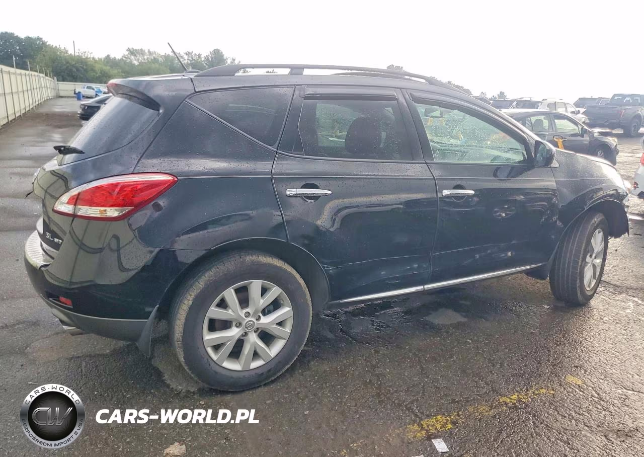 2011 Nissan Murano Sl VIN:JN8AZ1MW7BW179785 - 3