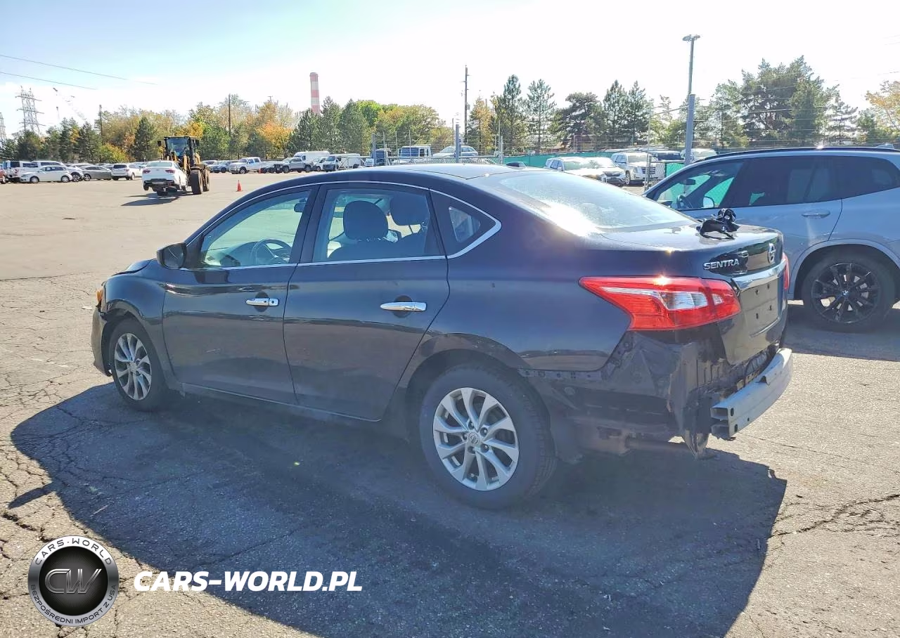 2019 Nissan Sentra Sv VIN:3N1AB7AP5KL614795 - 2