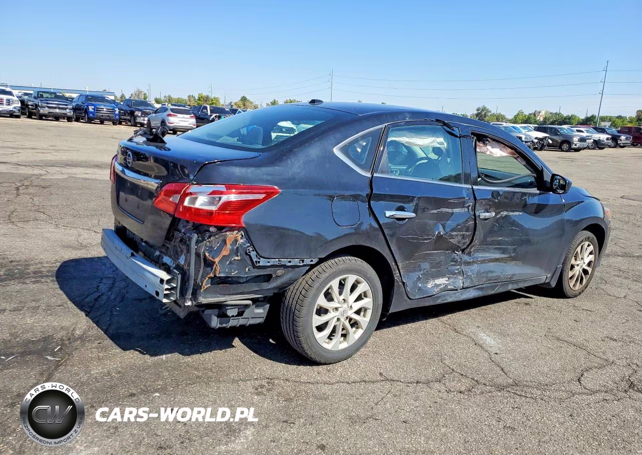 2019 Nissan Sentra Sv VIN:3N1AB7AP5KL614795 - 3