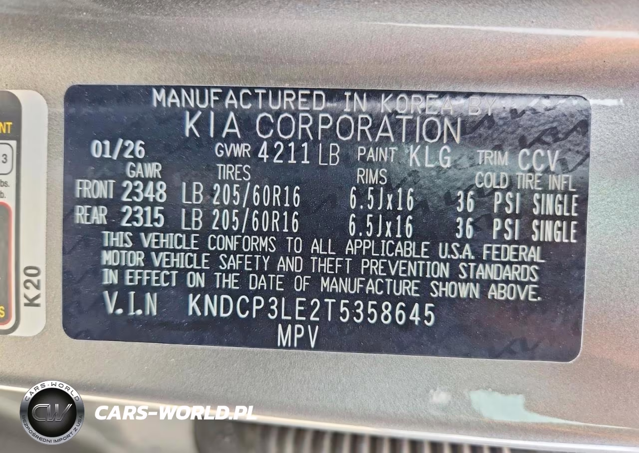 2026 Kia Niro Lx VIN:KNDCP3LE2T5358645 - 13