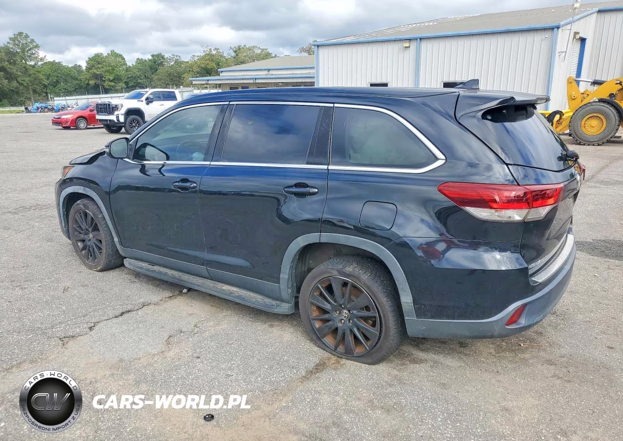 2019 Toyota Highlander Se VIN:5TDKZRFH8KS368880 - 2