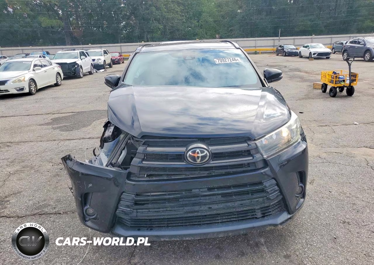 2019 Toyota Highlander Se VIN:5TDKZRFH8KS368880 - 5