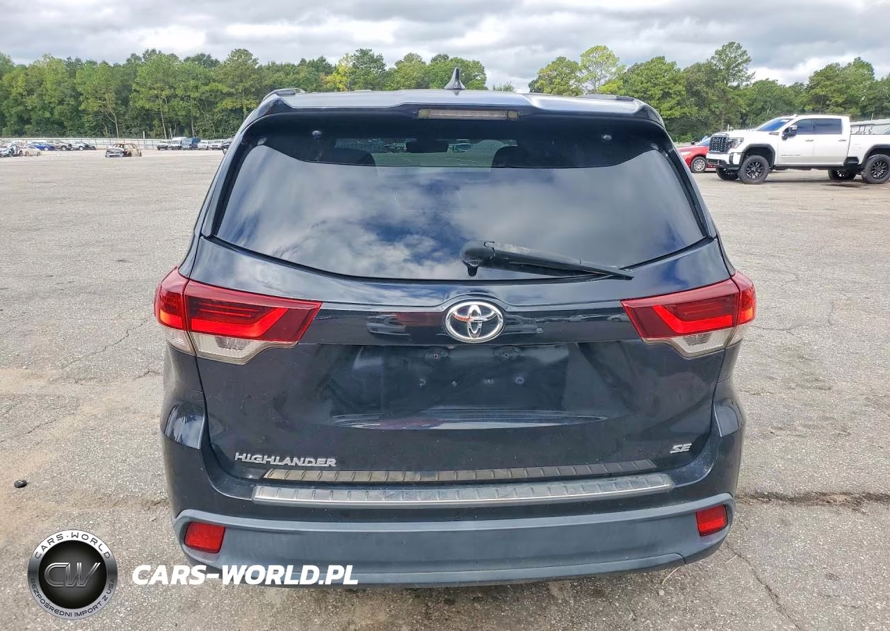 2019 Toyota Highlander Se VIN:5TDKZRFH8KS368880 - 6