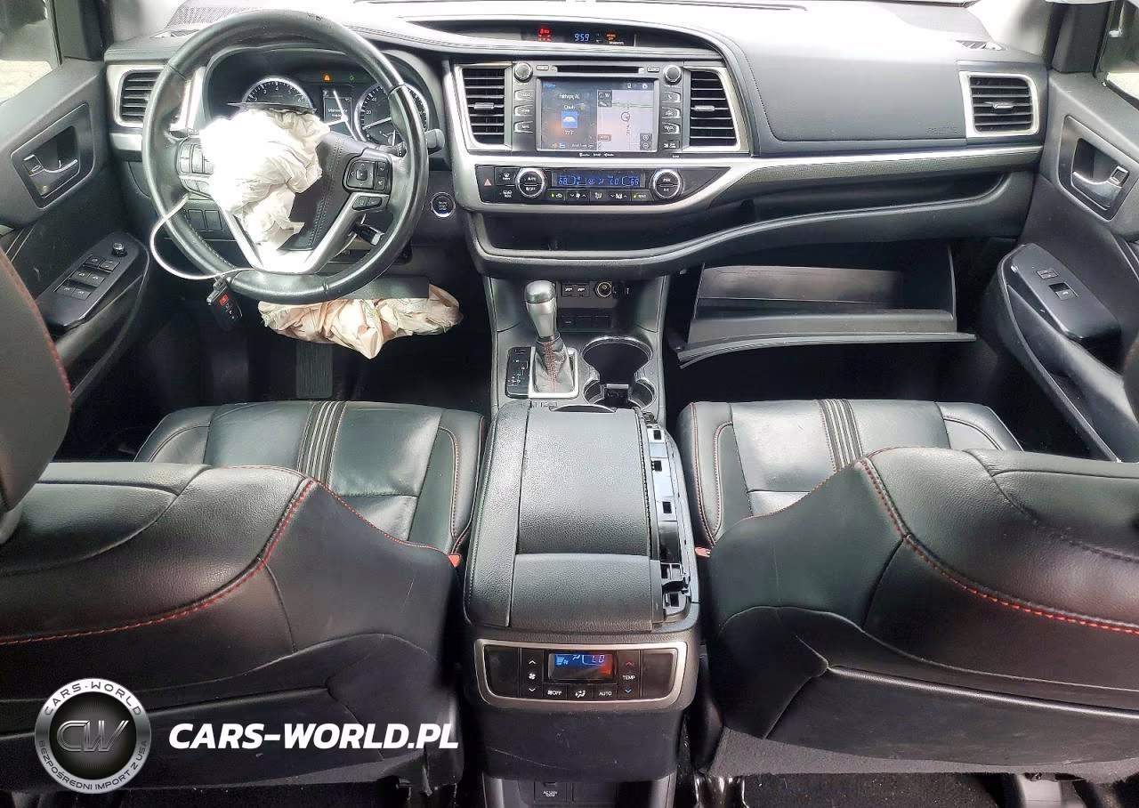 2019 Toyota Highlander Se VIN:5TDKZRFH8KS368880 - 8