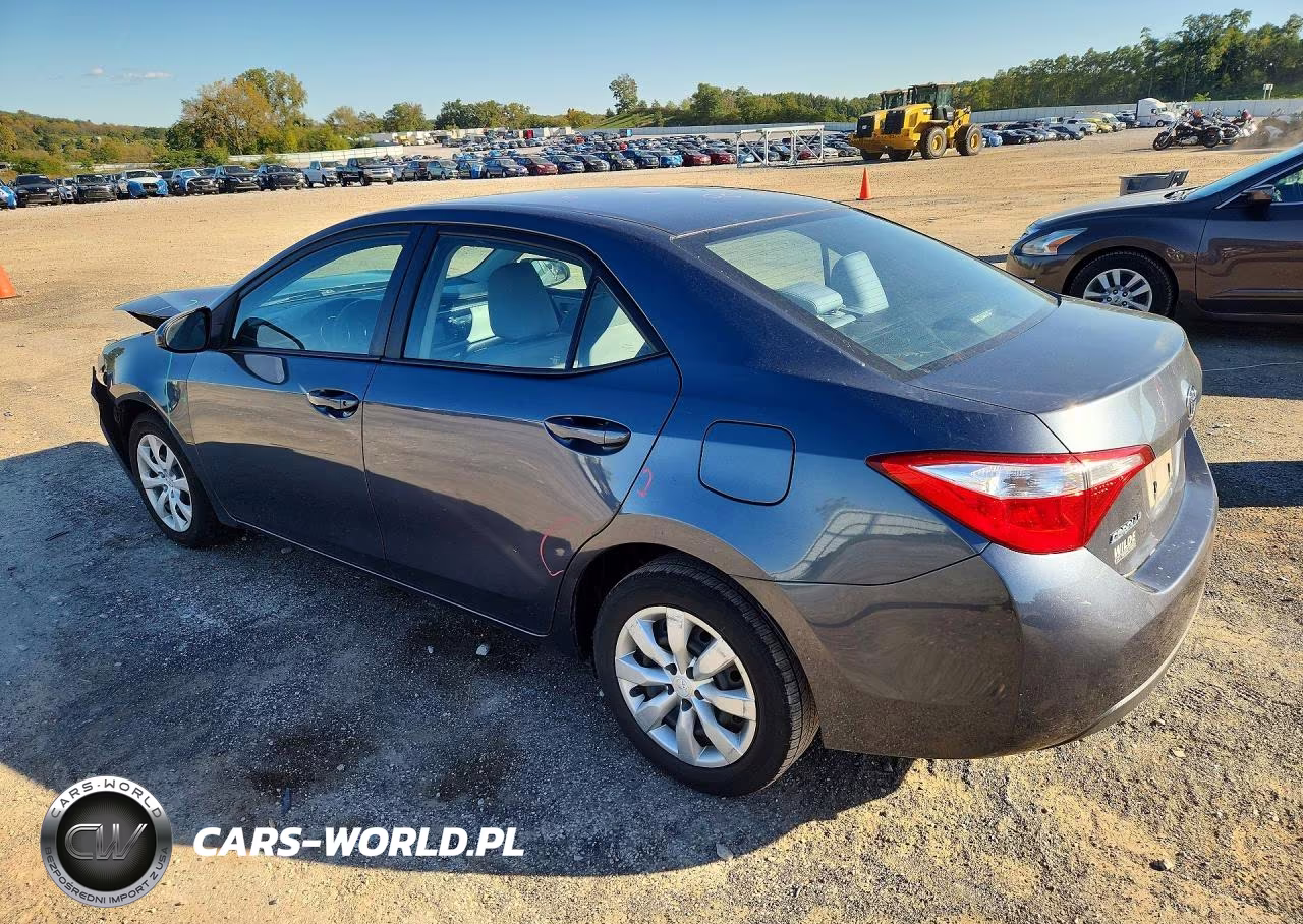 2014 Toyota Corolla Le VIN:2T1BURHE0EC158174 - 2