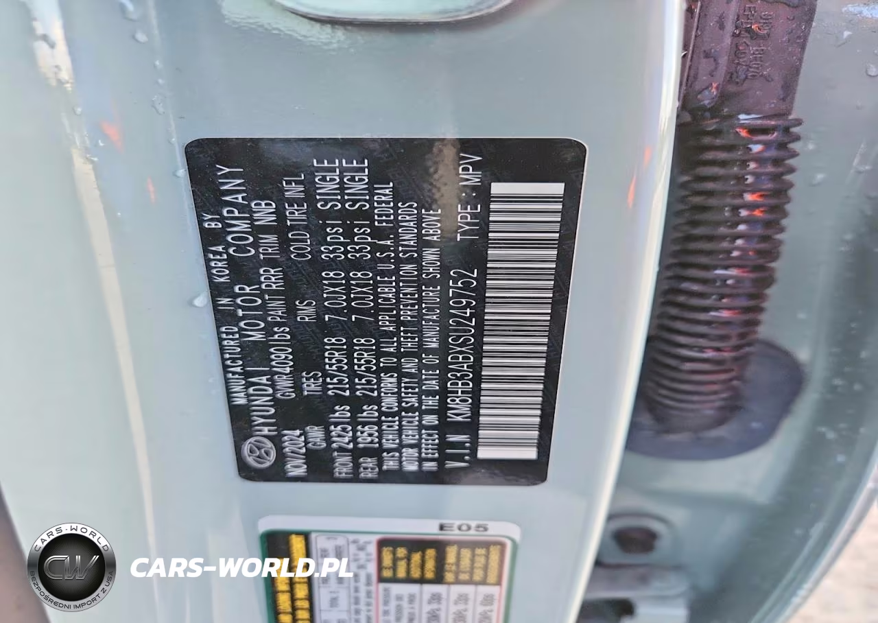 2025 Hyundai Kona Sel VIN:KM8HB3ABXSU249752 - 14