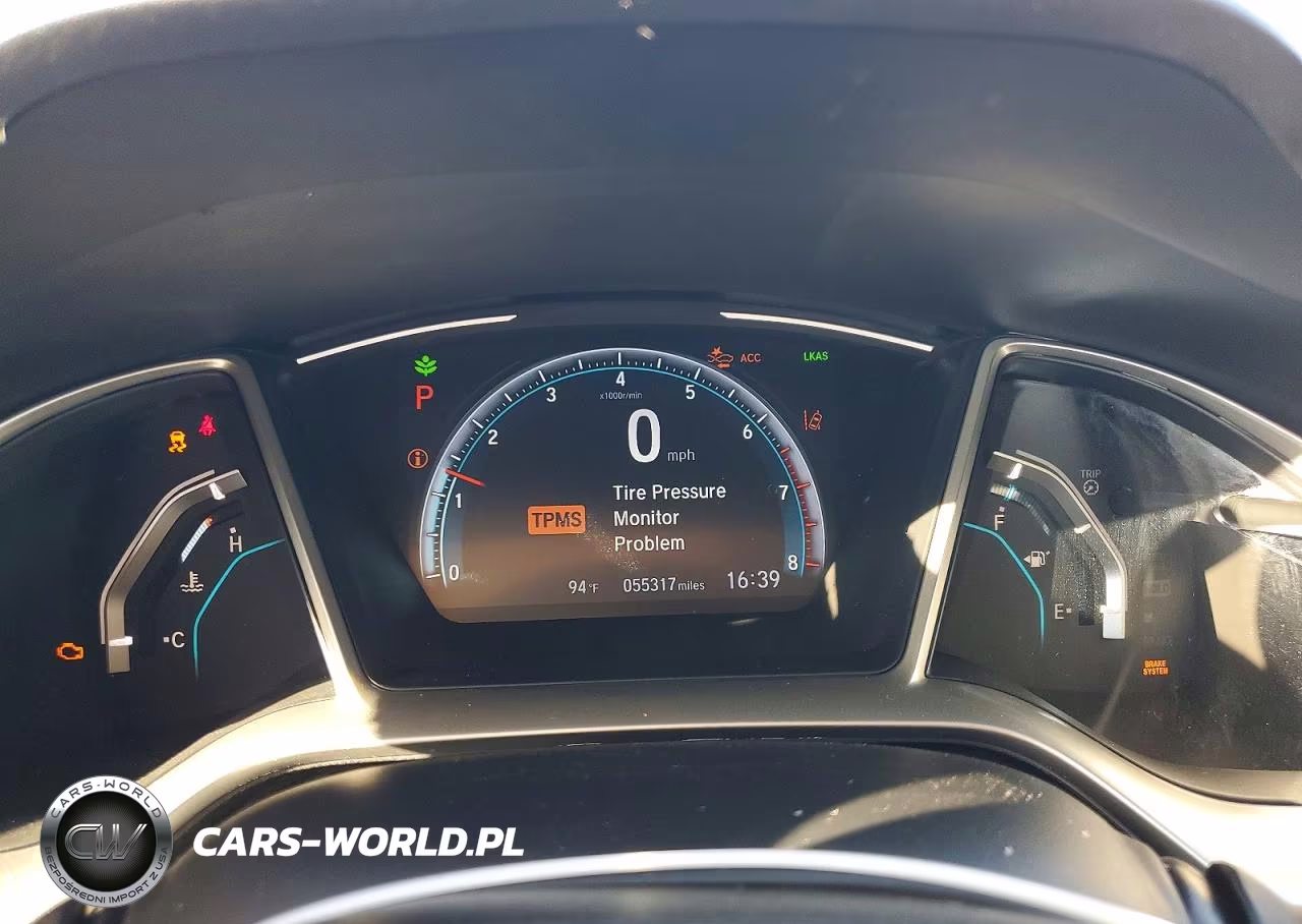 2019 Honda Civic Ex VIN:19XFC1F34KE203976 - 9