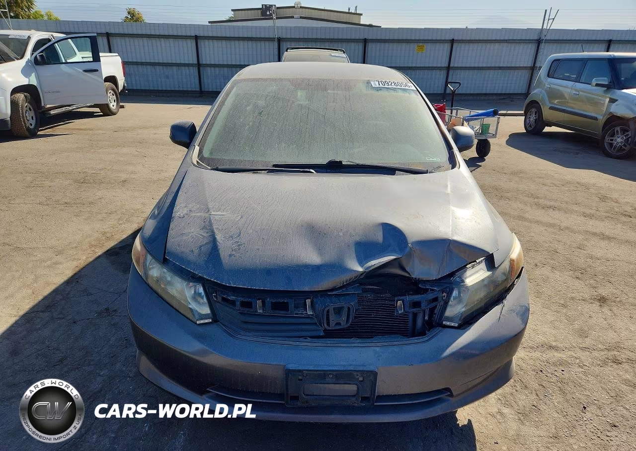 2012 Honda Civic Lx VIN:19XFB2F51CE355614 - 5