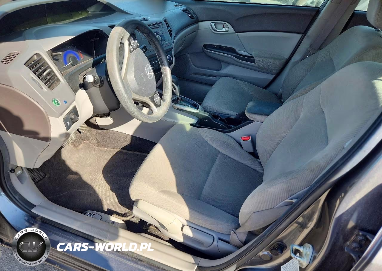 2012 Honda Civic Lx VIN:19XFB2F51CE355614 - 7