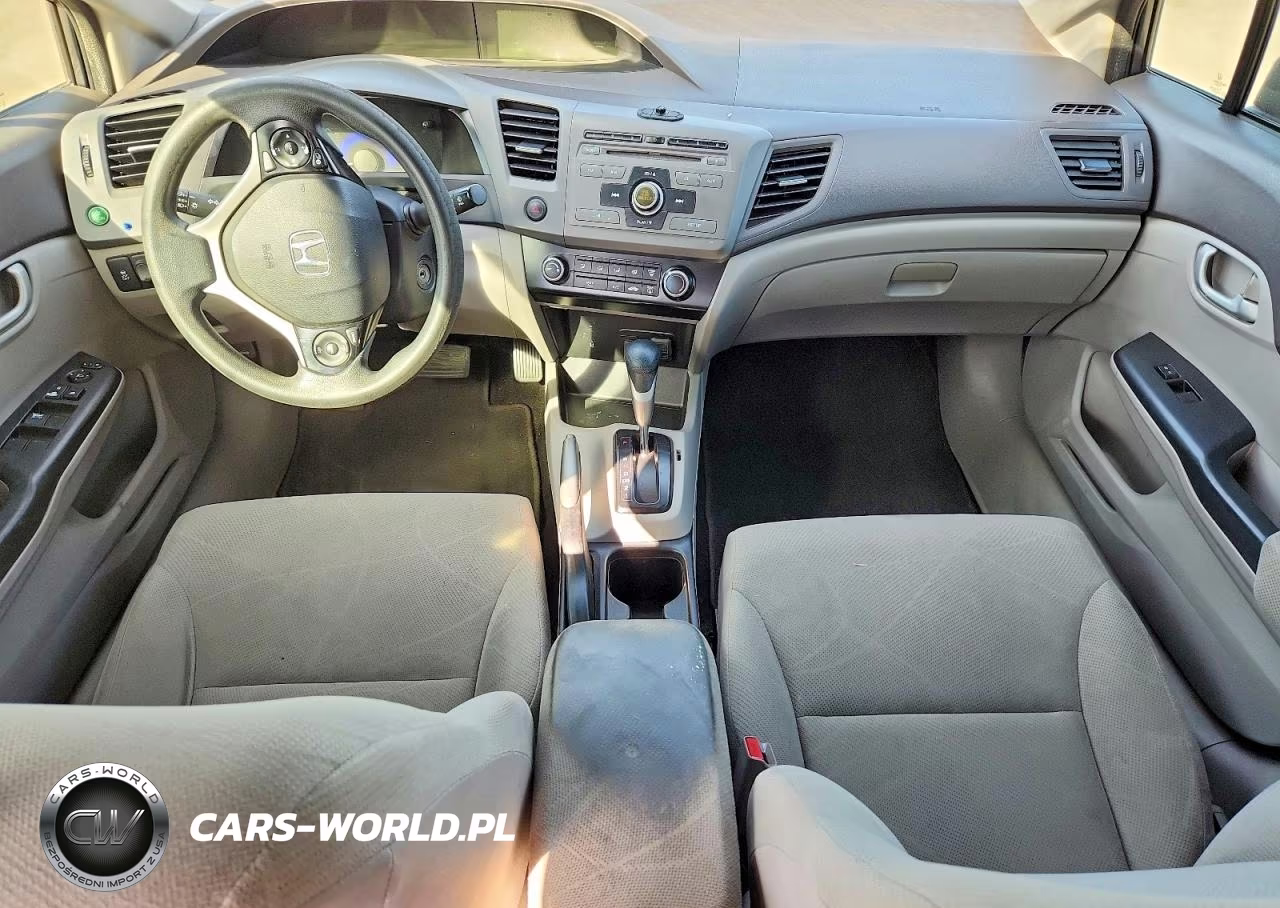 2012 Honda Civic Lx VIN:19XFB2F51CE355614 - 8