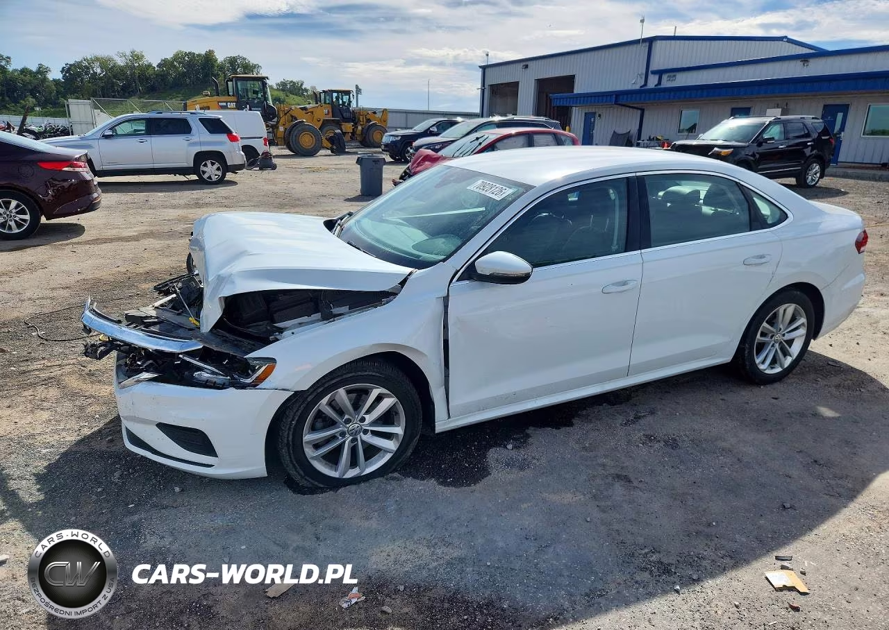2020 Volkswagen Passat Se VIN:1VWSA7A37LC020107 - 1