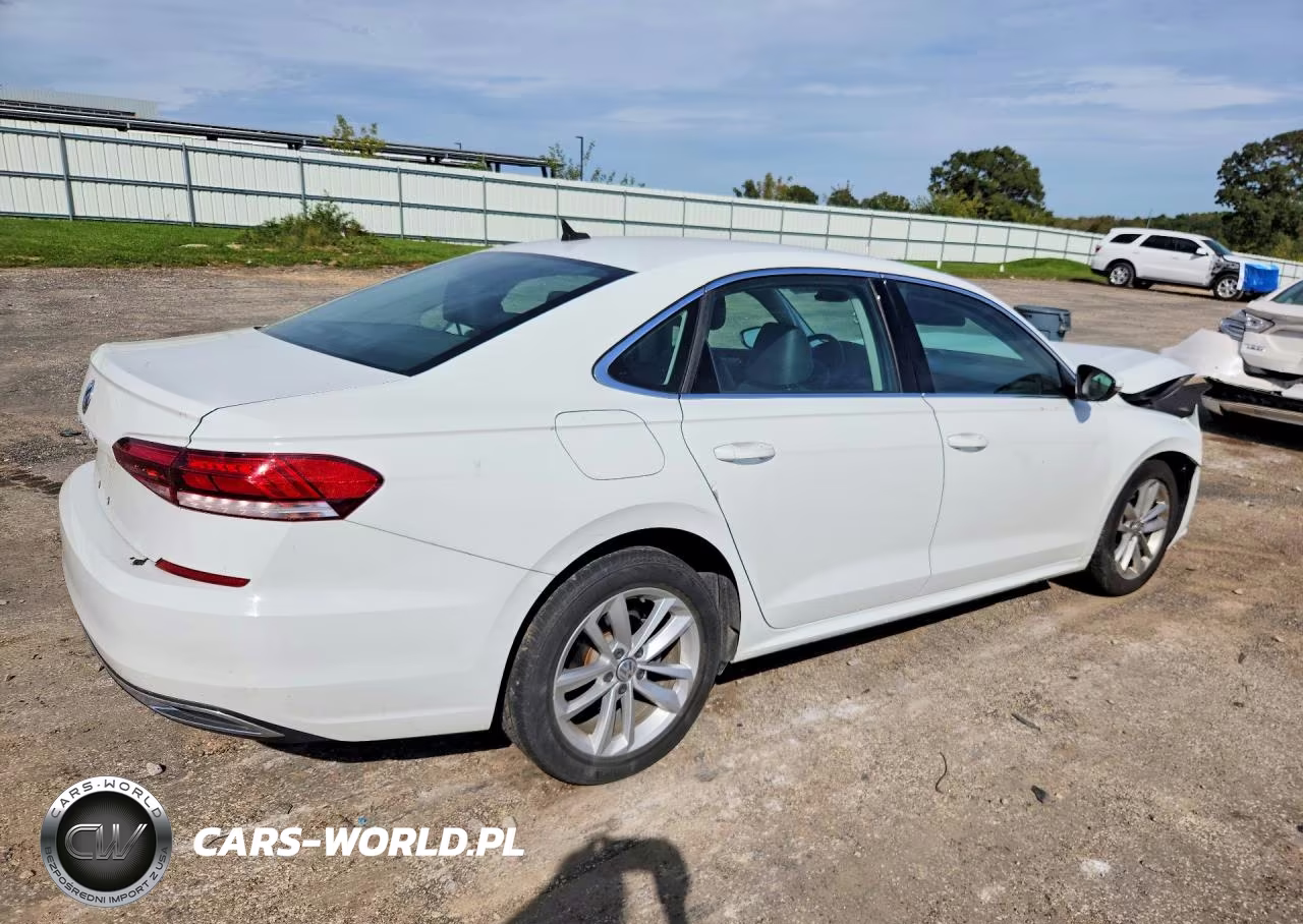 2020 Volkswagen Passat Se VIN:1VWSA7A37LC020107 - 3
