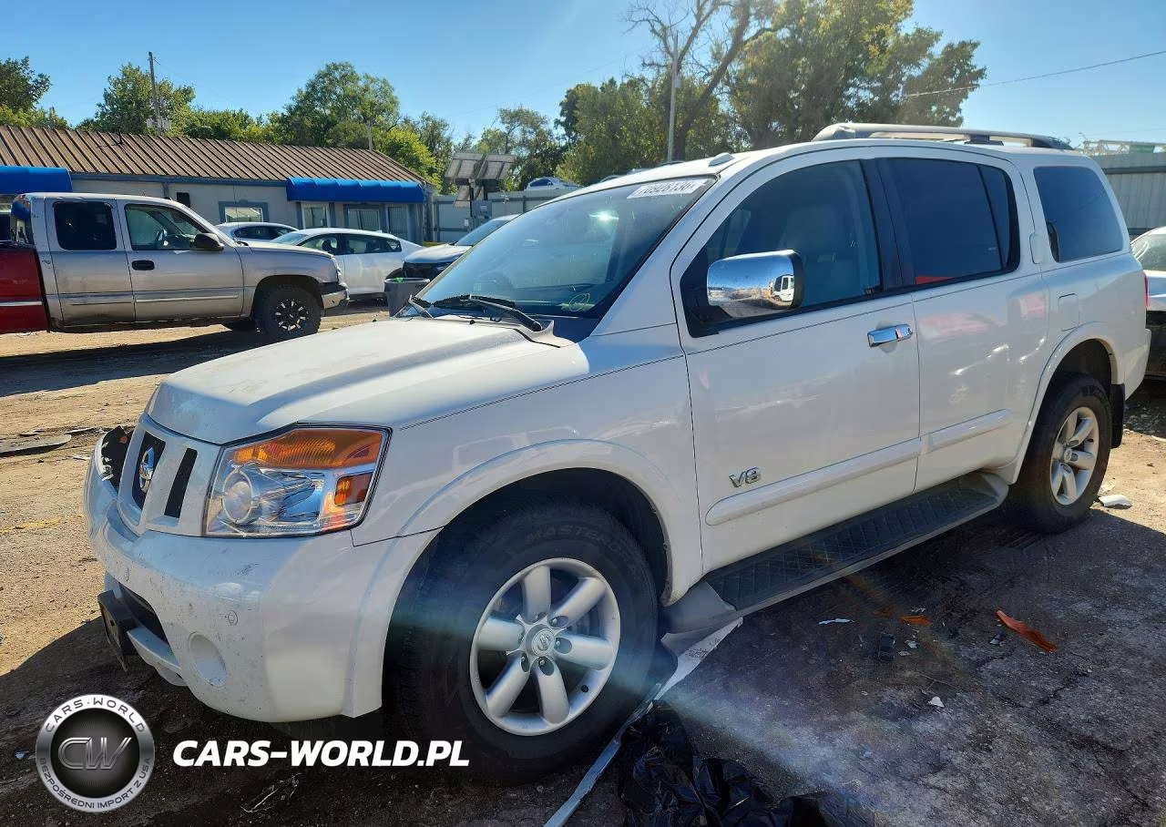 2008 Nissan Armada Se VIN:5N1AA08C38N632856 - 1