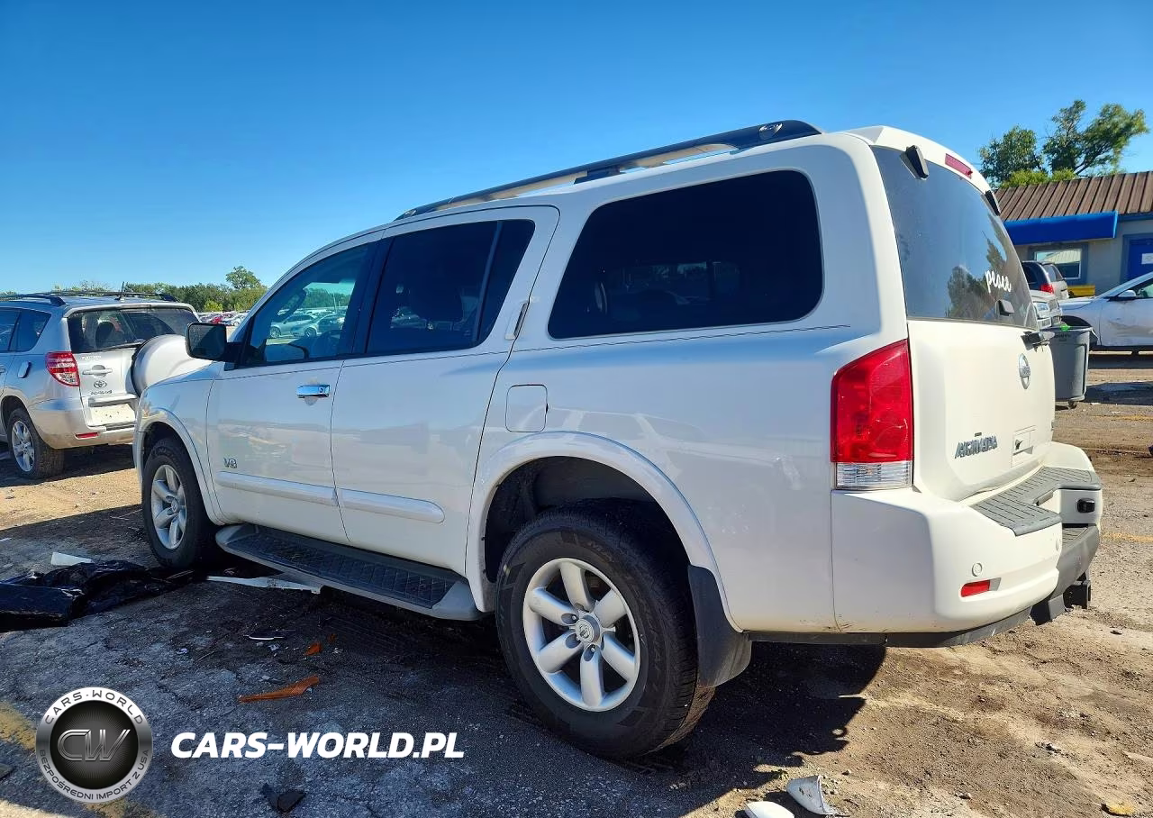 2008 Nissan Armada Se VIN:5N1AA08C38N632856 - 2