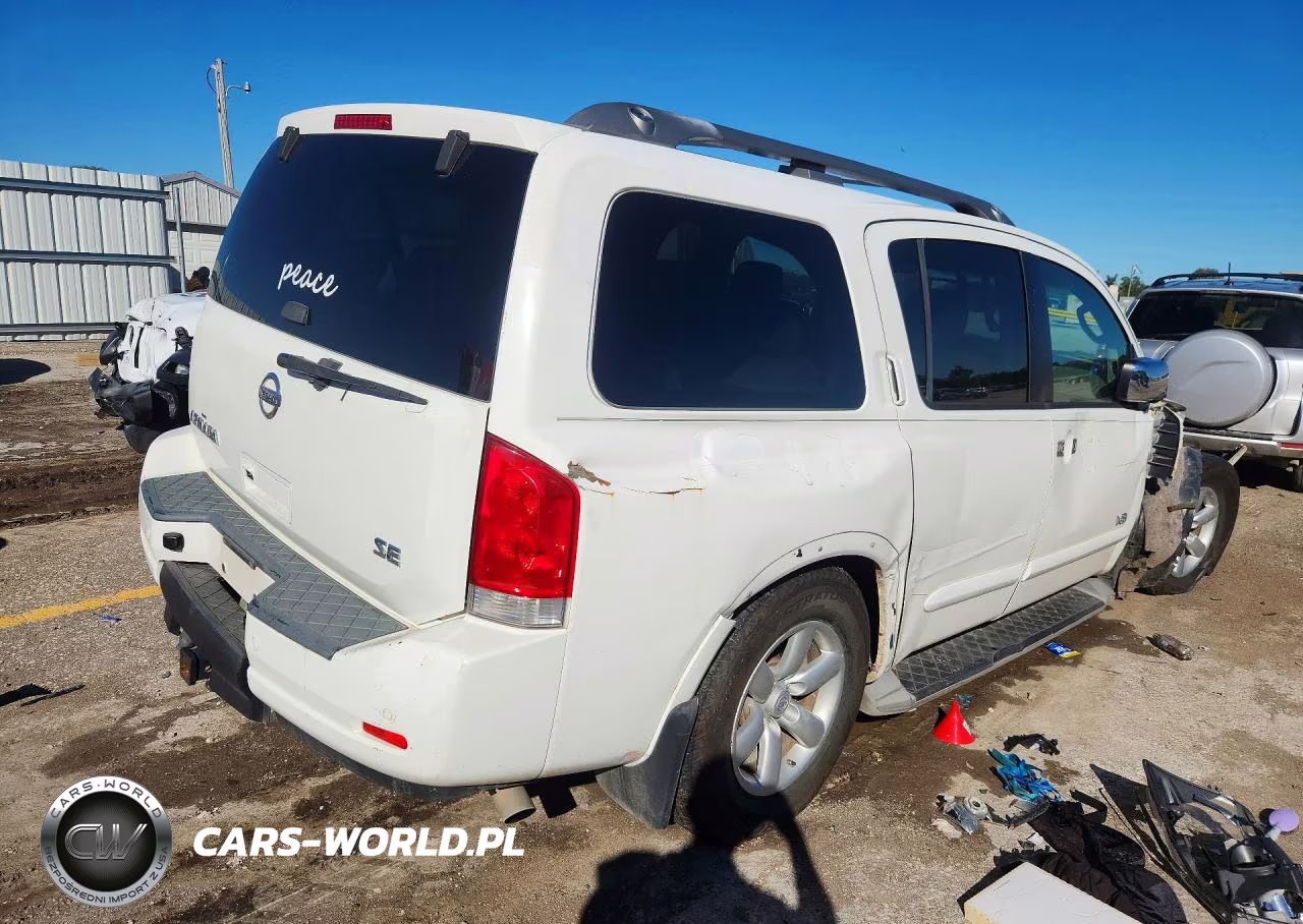 2008 Nissan Armada Se VIN:5N1AA08C38N632856 - 3