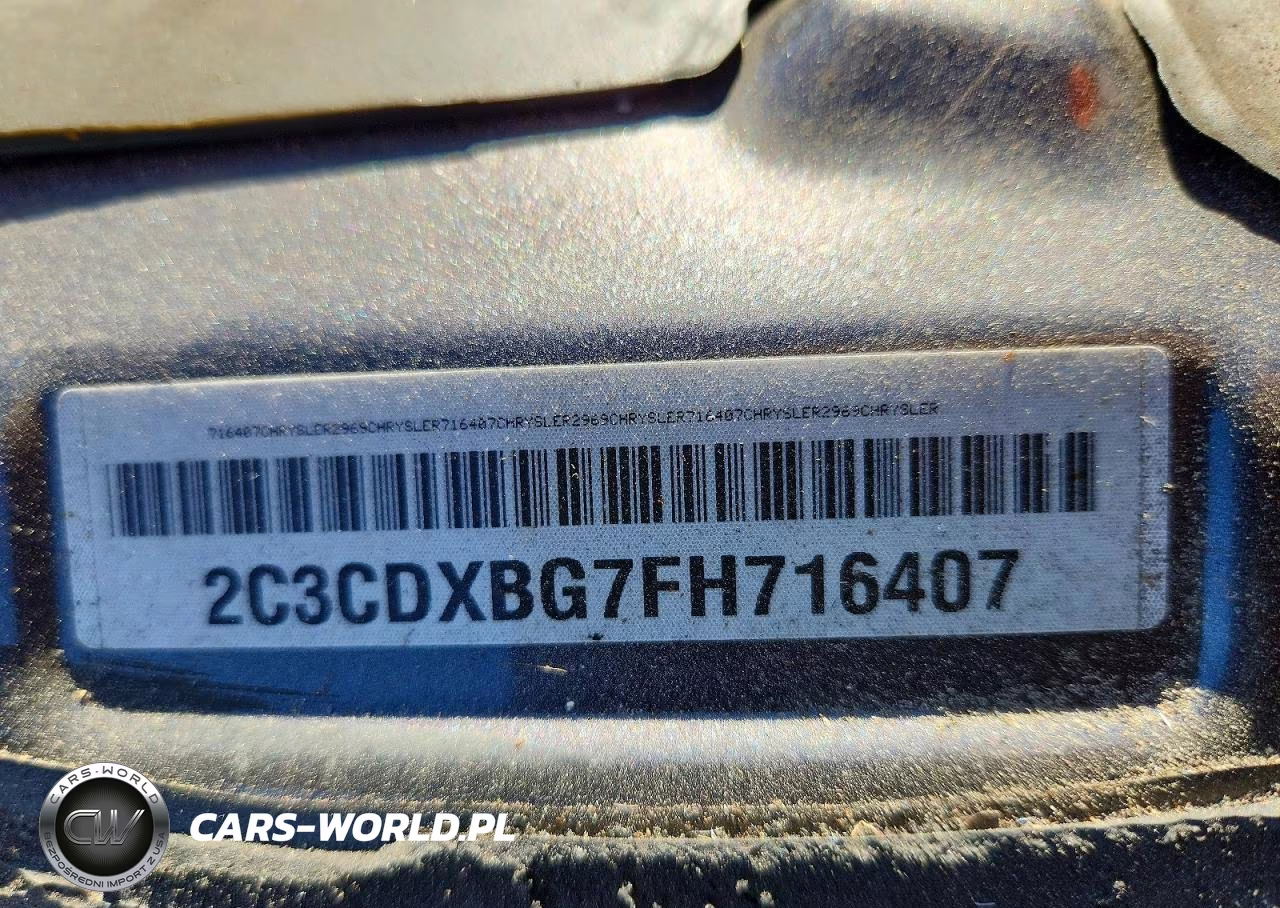 2015 Dodge Charger VIN:2C3CDXBG7FH716407 - 13