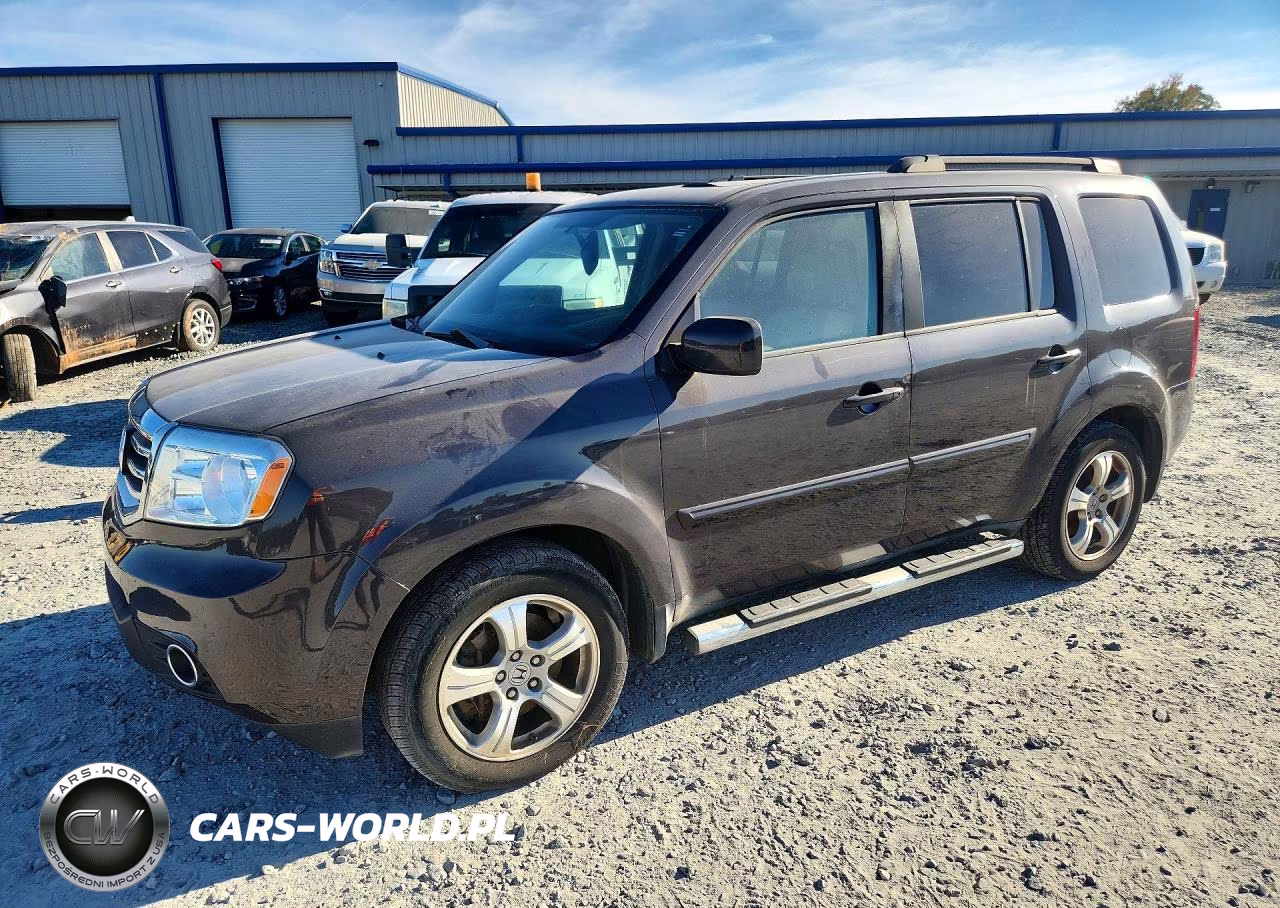 2015 Honda Pilot Exl VIN:5FNYF4H53FB072393 - 1