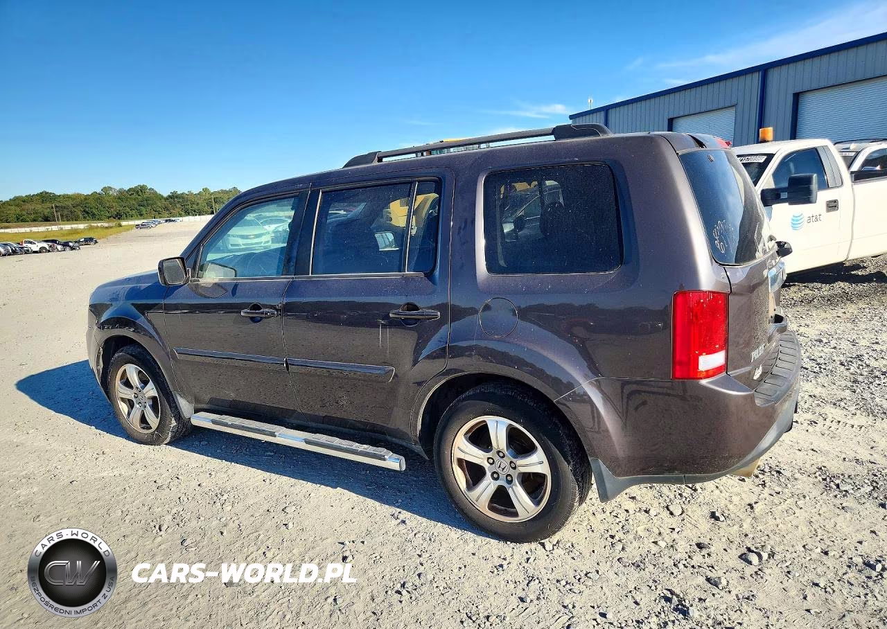 2015 Honda Pilot Exl VIN:5FNYF4H53FB072393 - 2