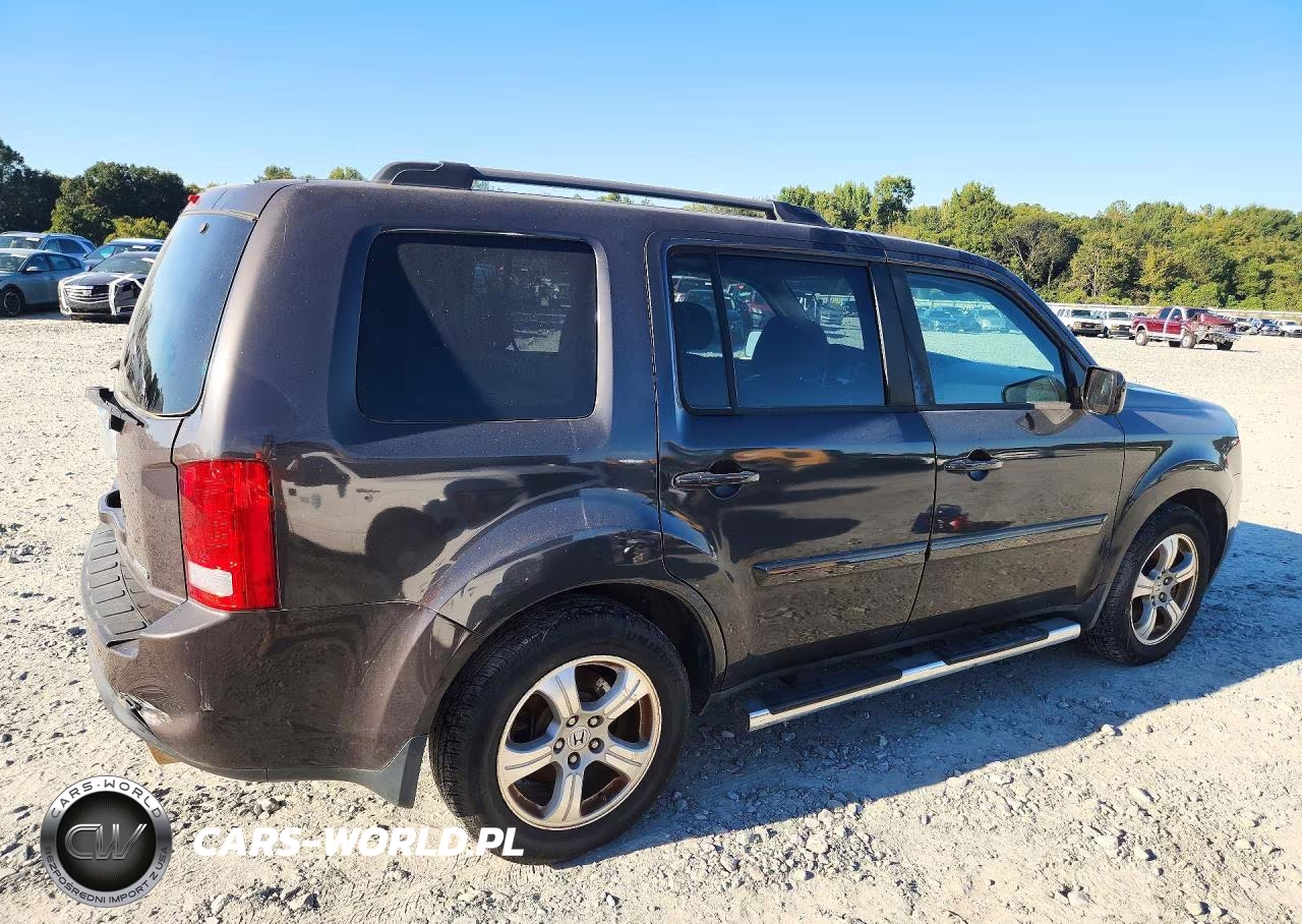 2015 Honda Pilot Exl VIN:5FNYF4H53FB072393 - 3