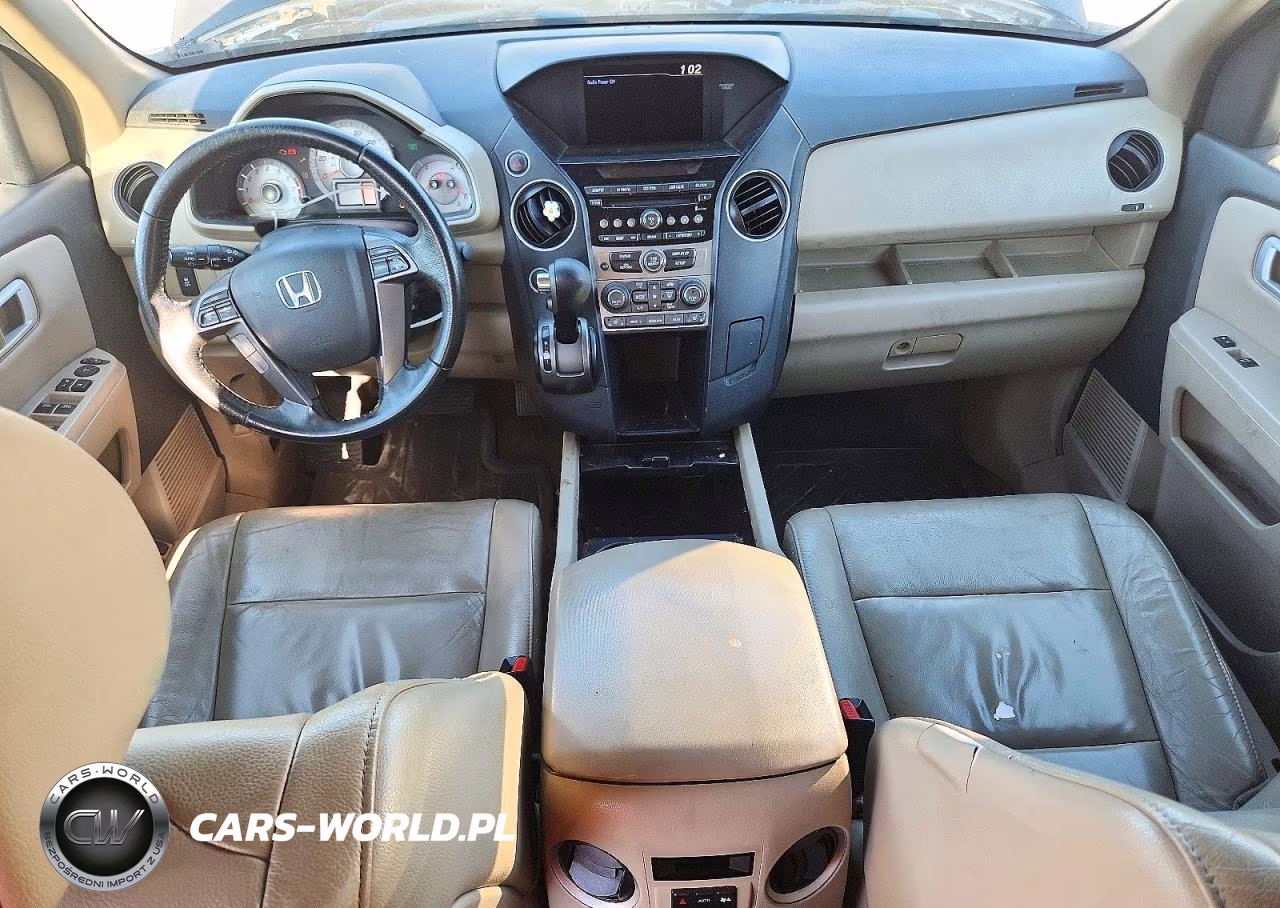 2015 Honda Pilot Exl VIN:5FNYF4H53FB072393 - 8
