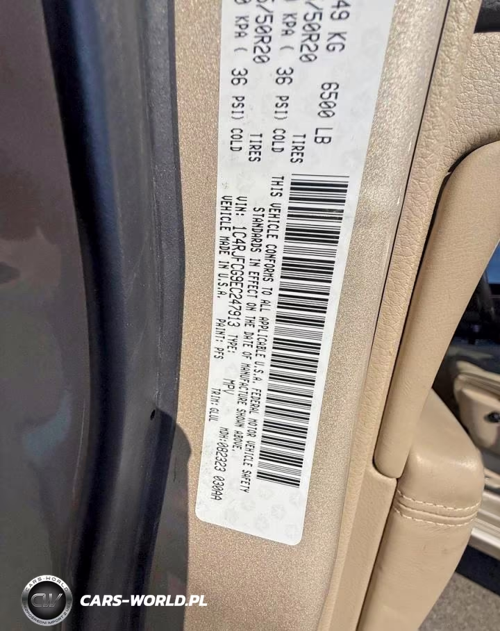 2012 Jeep Grand Cherokee Overland VIN:1C4RJFCG9EC247913 - 10