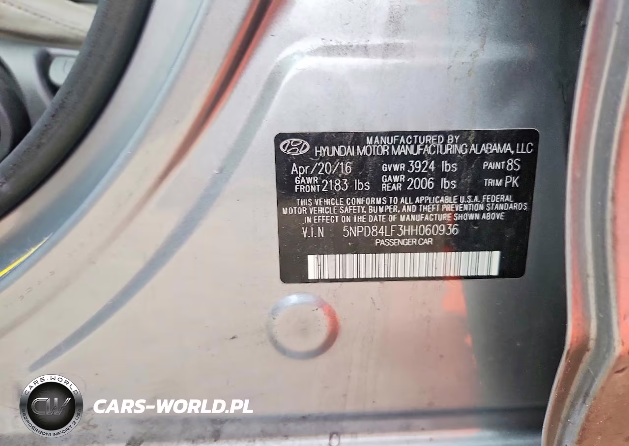 2017 Hyundai Elantra Se VIN:5NPD84LF3HH060936 - 12