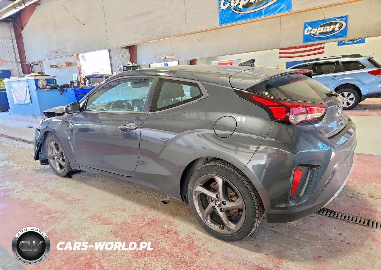 2020 Hyundai Veloster 2.0L VIN:KMHTG6AF9LU026460 - 2